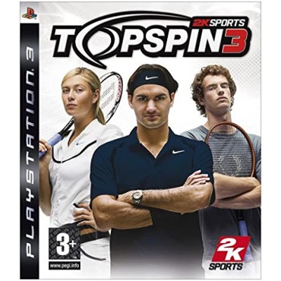 PS3 žaidimas Top Spin 3