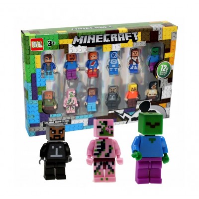 LEGO Minecraft minifigures...