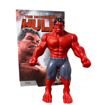 Realistic Red Hulk figure 24cm