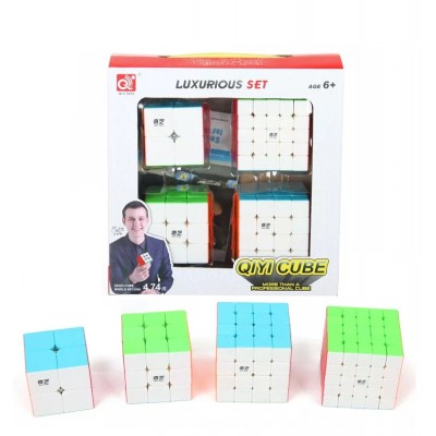 Rubik's cube set 4 pcs. -...