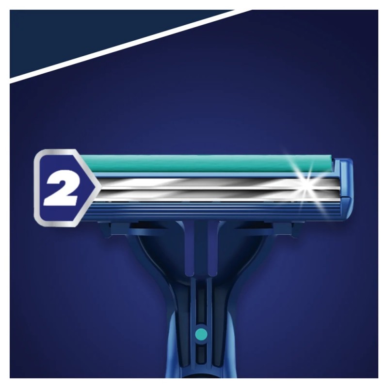 Gillette Slalom Plus peiliukai - 6 vnt rinkinys