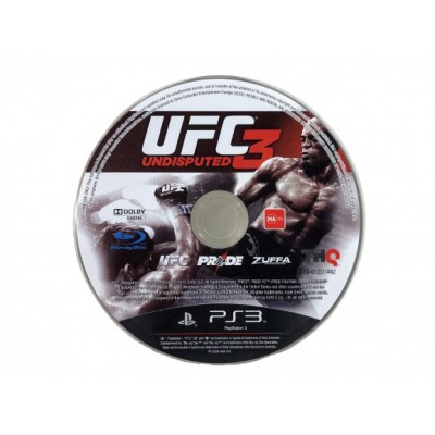 PS3 UFC 3 žaidimo diskas
