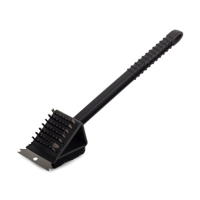 Brush and scraper for grill...