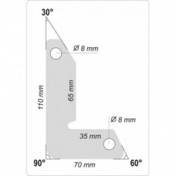 Suvirinimo magnetinių laikiklių rinkinys 32kg., 2vnt.