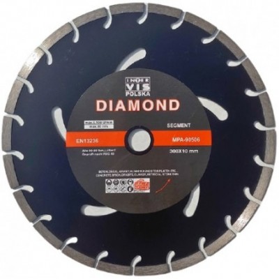 Deimantinis segmentinis pjovimo diskas 300×25,4mm