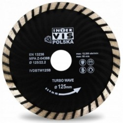 Deimantinis pjovimo diskas TURBO 125×22,23mm