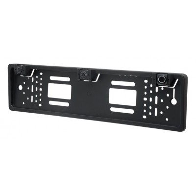 License plate frame with...
