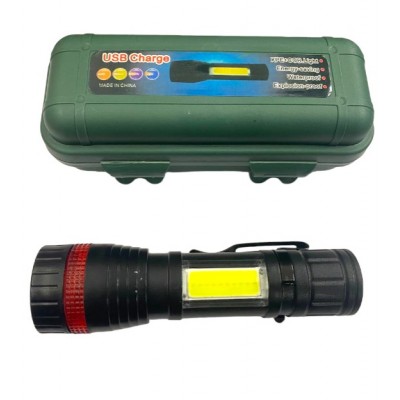 XPE+COB LED flashlight,...