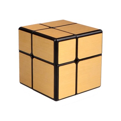 Rubik's cube - puzzle - gold
