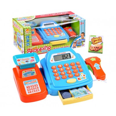 Toy cash register with LCD...