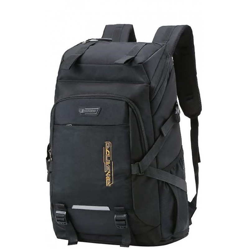 Robuster Touristenrucksack 60L - schwarz