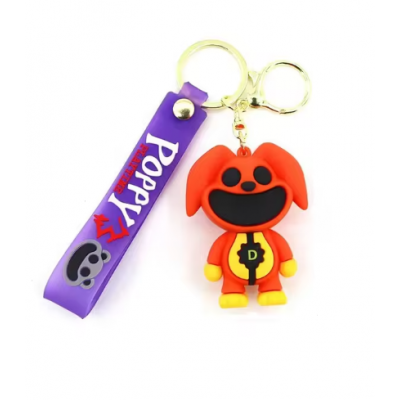 Keychain orange dog -...