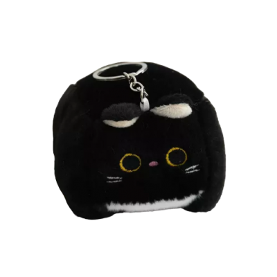 Cute and fluffy keychain -...