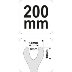 Rankenėlė automobilio apdailai ardyti 200mm