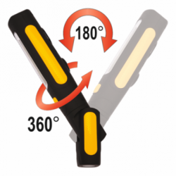 Darbo lempa akumuliatorinė, COB LED 5W 300LM