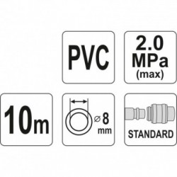 Pneumatinė žarna 8mm x10m