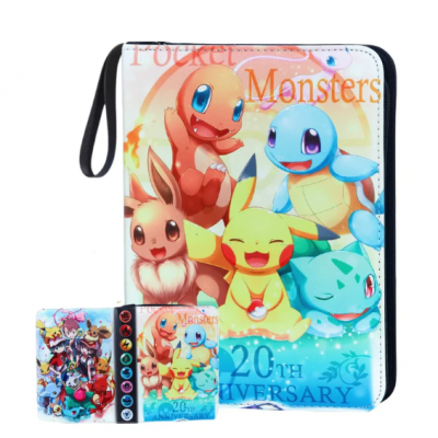 Large Pokemon card album /...