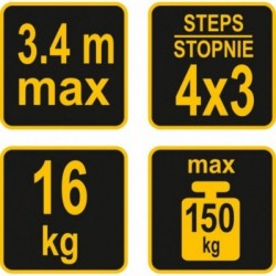 Kopėčios/platforma universalios