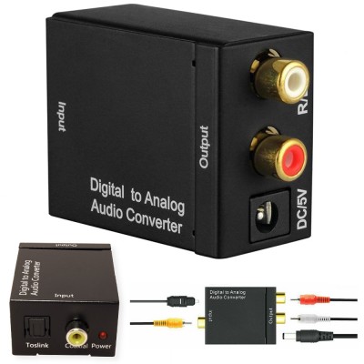 TOSLINK DAC į 2xRCA optinis...