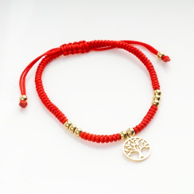 Red thread bracelet "tree...