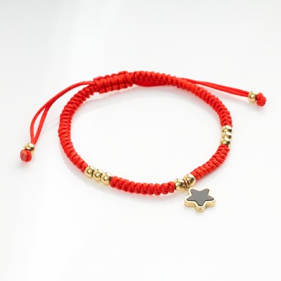 Red thread bracelet "star"