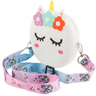 Children's bag unicorn - white