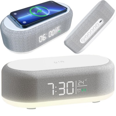 Digital alarm clock with...