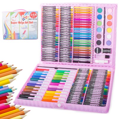 Large set of art supplies,...