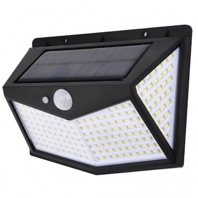 Lauko šviestuvas su saulės baterija 212 LED