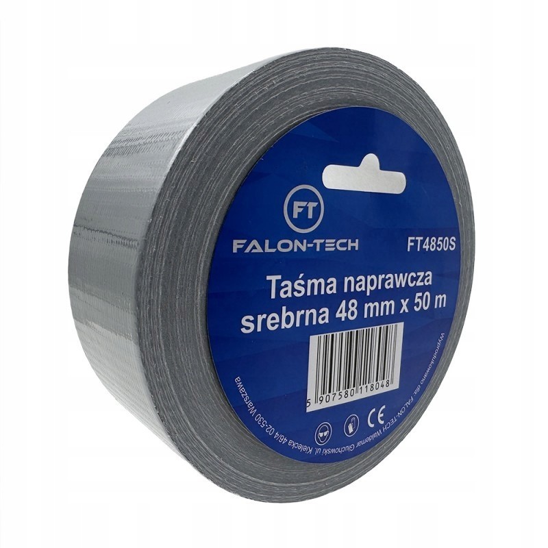 Sidabrinė remonto juosta 48mm x 50m
