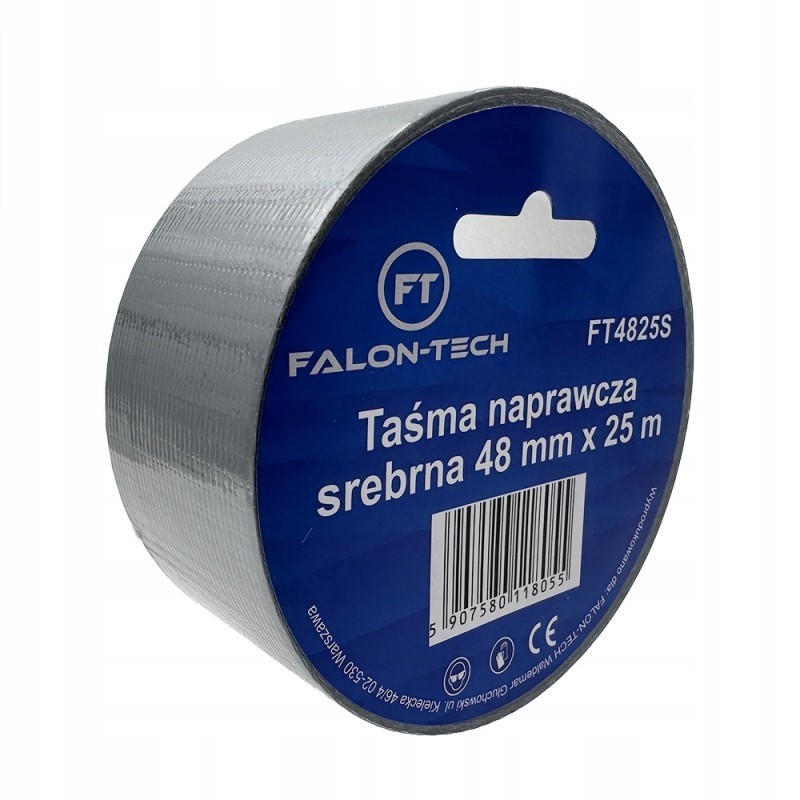 Sidabrinė remonto juosta 48mm x 25m