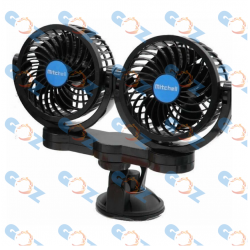 VENTILIATORIUS - TURBO X 2 -24V - 4 COLIŲ