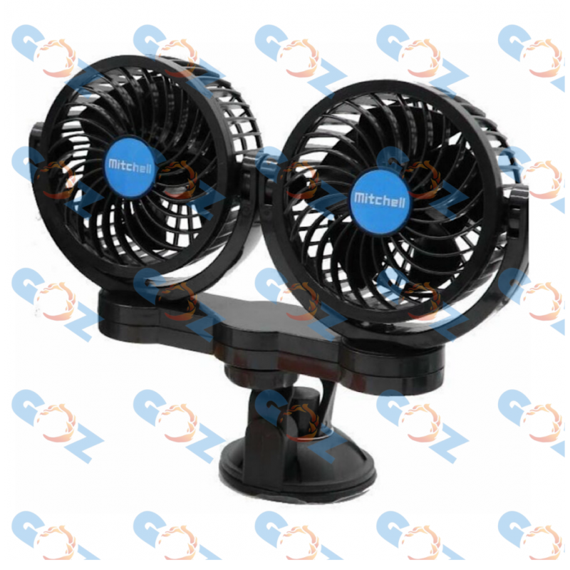 VENTILIATORIUS - TURBO X 2 -24V - 4 COLIŲ