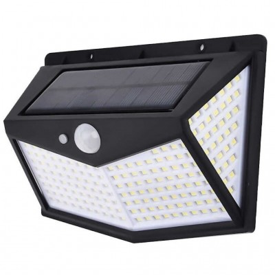 Lauko šviestuvas su saulės baterija 212 LED