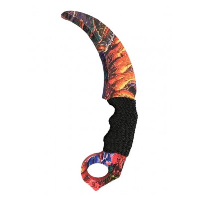 Medinis CS:GO karambit - 20cm