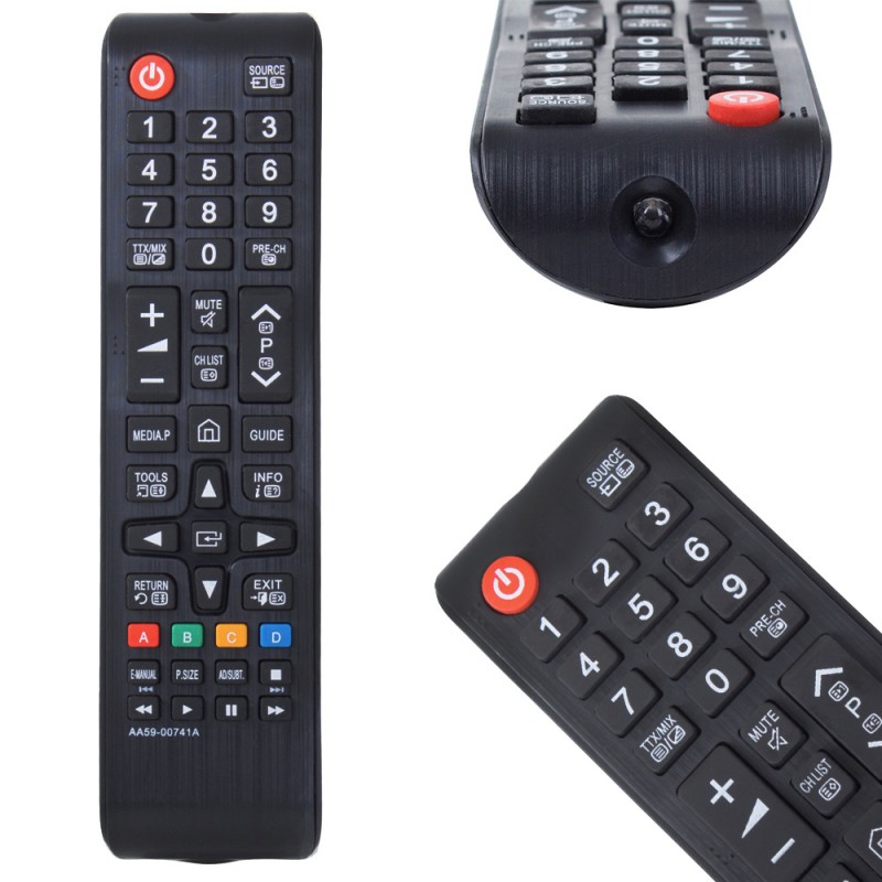 Universelles Bedienfeld Savio Rc-07 Für Samsung Tv, Schwarz