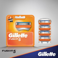 Gillette Fusion peiliukai 4 vnt rinkinys