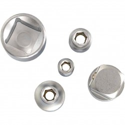 1/ 4" + 3/ 8" + 1/ 2" + 3/ 4" Adapterių rinkinys 12vnt.