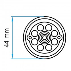 Padas guminis domkratui 44mm