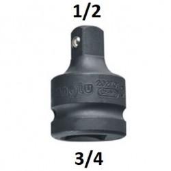 Smūginis adapteris 3/ 4"(F) - 1/ 2"(M)