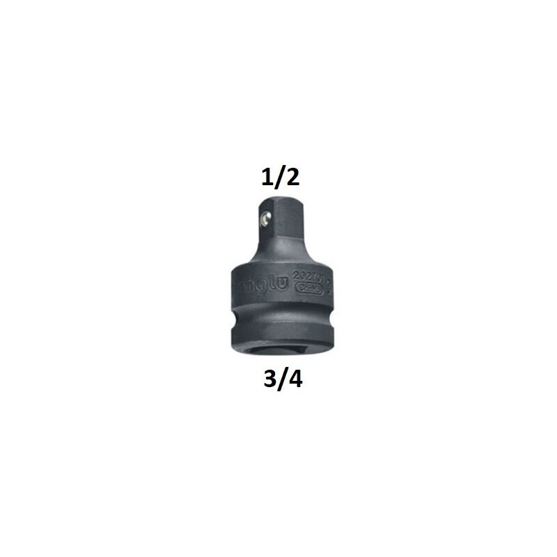 Smūginis adapteris 3/ 4"(F) - 1/ 2"(M)