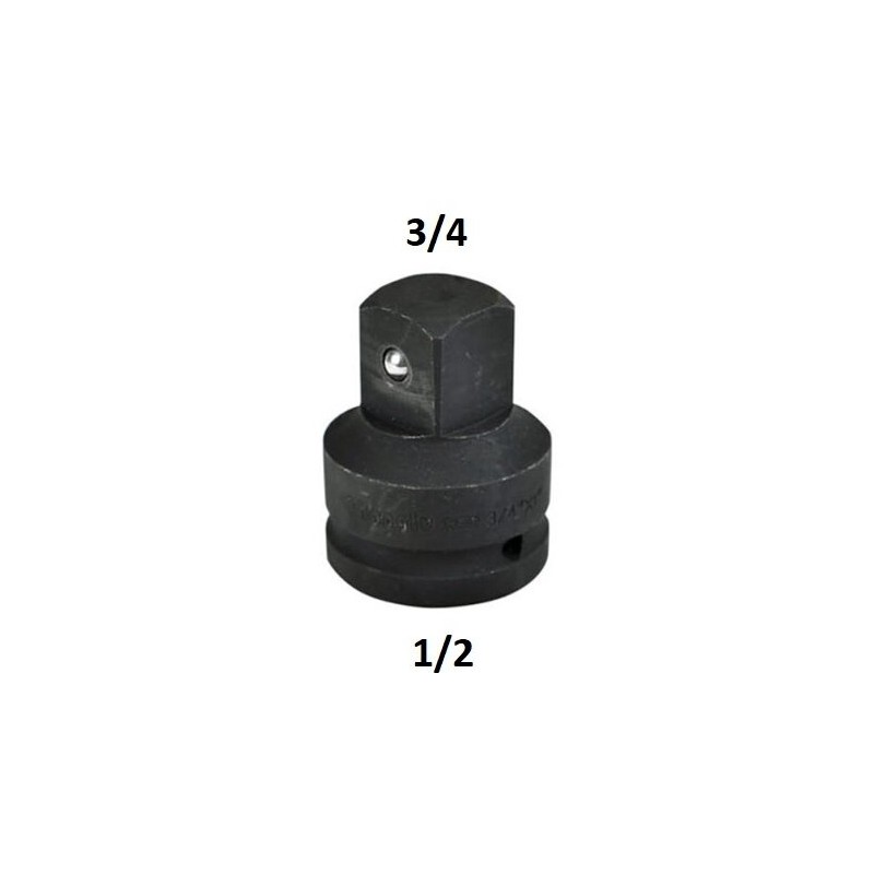 Smūginis adapteris 1/ 2"(F) - 3/ 4"(M)