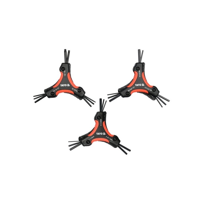 HEX, INCH, TORX raktų rinkinys 26vnt.