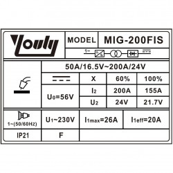 Inverterinis suvirinimo pusautomatis (IGBT), MIG/ MAG