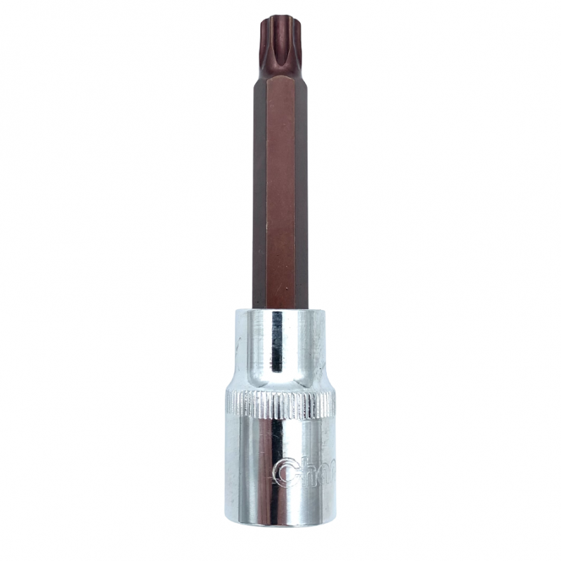 1/ 2" Galvutė su 100L TORX antgaliu (prailginta) 1/ 2" Galvutė su 100L TORX antgaliu (prailginta)