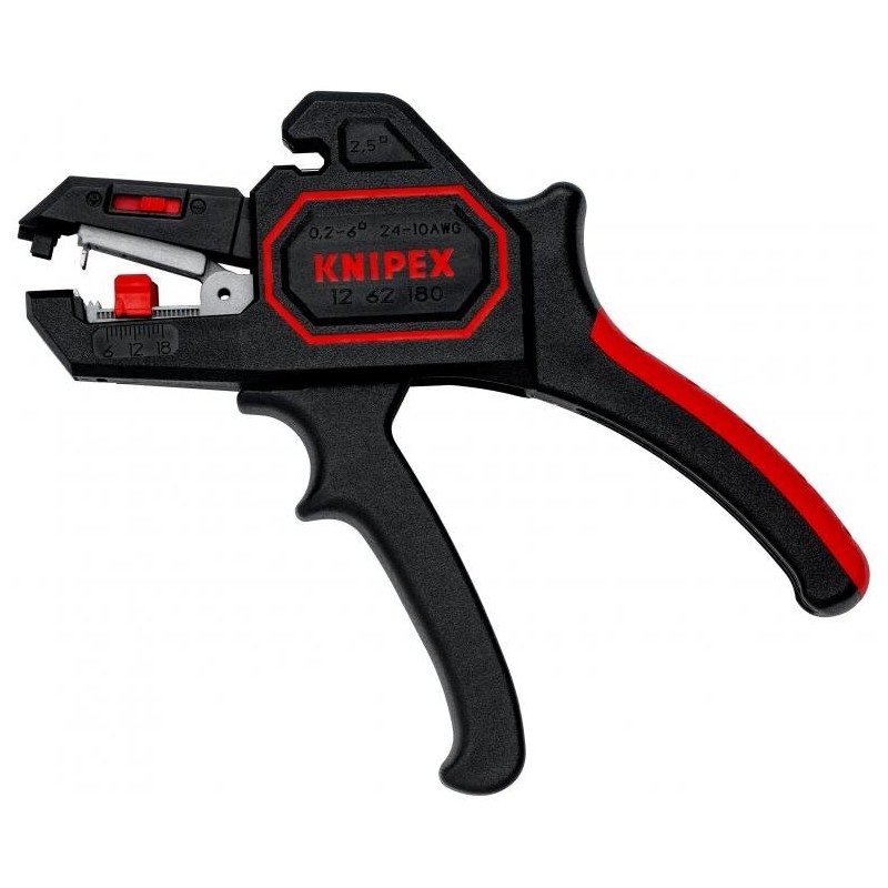 Replės laidų nuvalymui 180mm (0.2-6mm²) KNIPEX