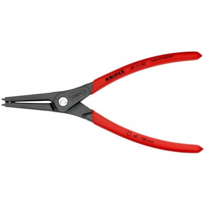 Replės išoriniams žiedams 225mm (Ø40-100mm) KNIPEX