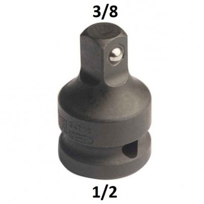 Adapteris smūginis 1/ 2"(F) - 3/ 8"(M)