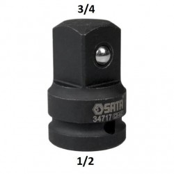 Smūginis adapteris 1/ 2"(F) - 3/ 4"(M)