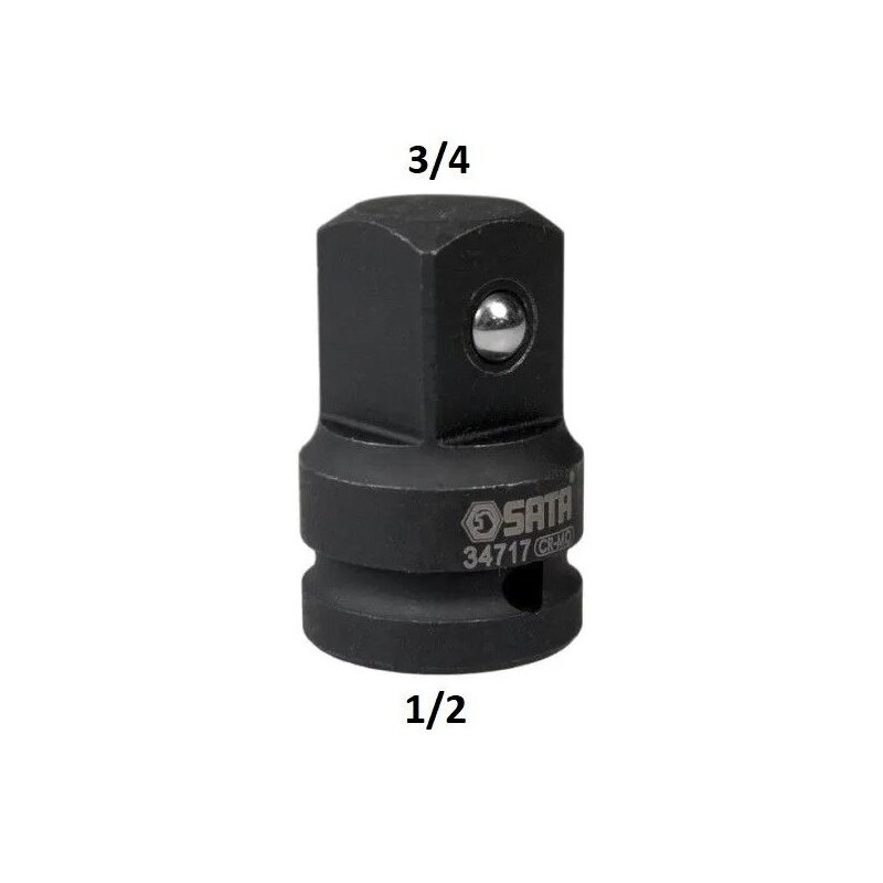 Smūginis adapteris 1/ 2"(F) - 3/ 4"(M)